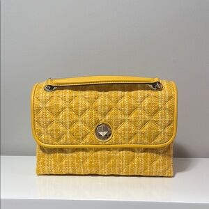Kate Spade Yellow Quilted Women's Bag
